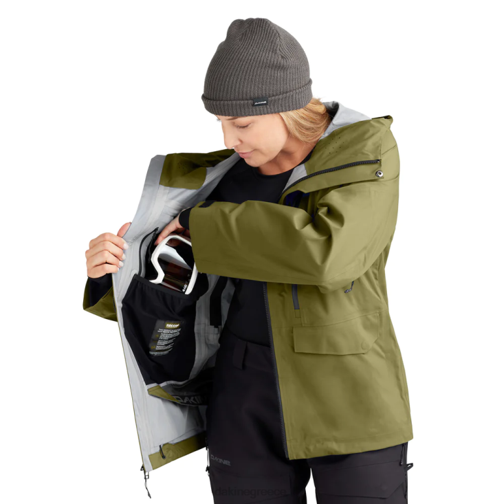 γρ Dakine για άνδρες και γυναίκες μπουφάν ελαστικού αποστολέα 3 λίτρων γήινο πράσινο 4D06T350 είδη ένδυσης