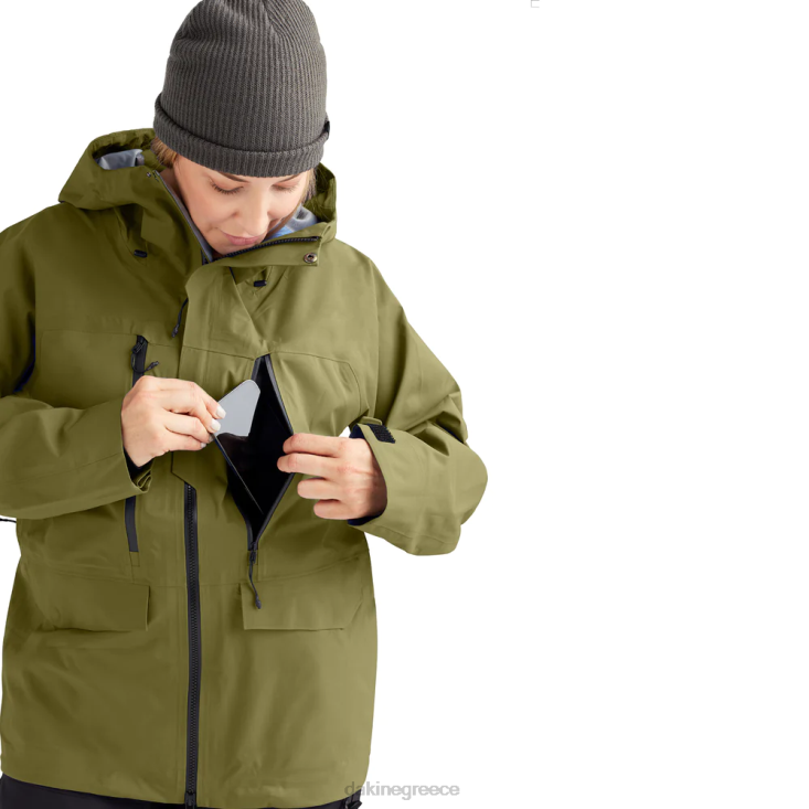 γρ Dakine για άνδρες και γυναίκες μπουφάν ελαστικού αποστολέα 3 λίτρων γήινο πράσινο 4D06T350 είδη ένδυσης