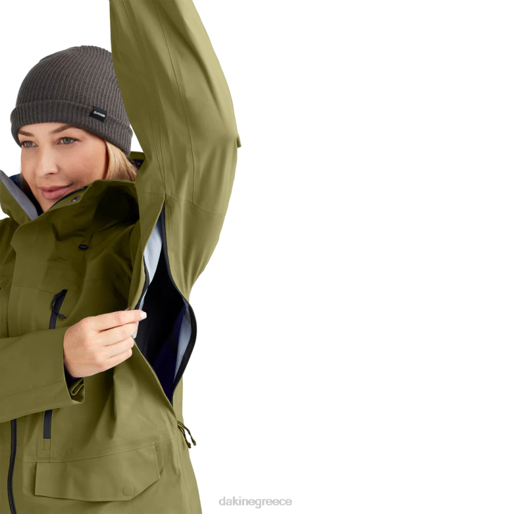 γρ Dakine για άνδρες και γυναίκες μπουφάν ελαστικού αποστολέα 3 λίτρων γήινο πράσινο 4D06T350 είδη ένδυσης