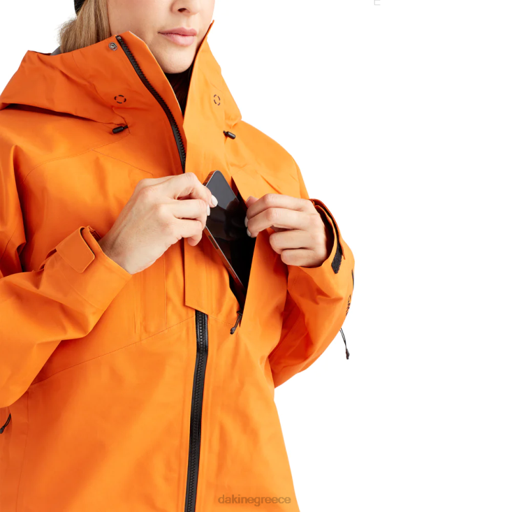 γρ Dakine για άνδρες και γυναίκες Μπουφάν stoker gore-tex 3l σκουριασμένο πορτοκαλί 4D06T274 είδη ένδυσης