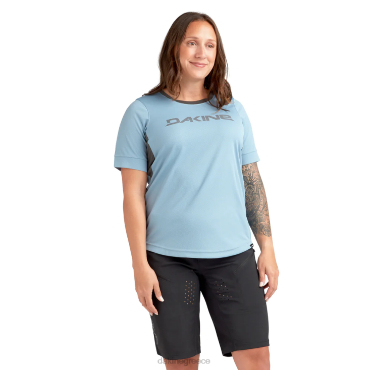 γρ Dakine γυναίκες Thrillium κοντομάνικη φανέλα ποδηλάτου μπλε κορυφογραμμή 4D06T756 είδη ένδυσης