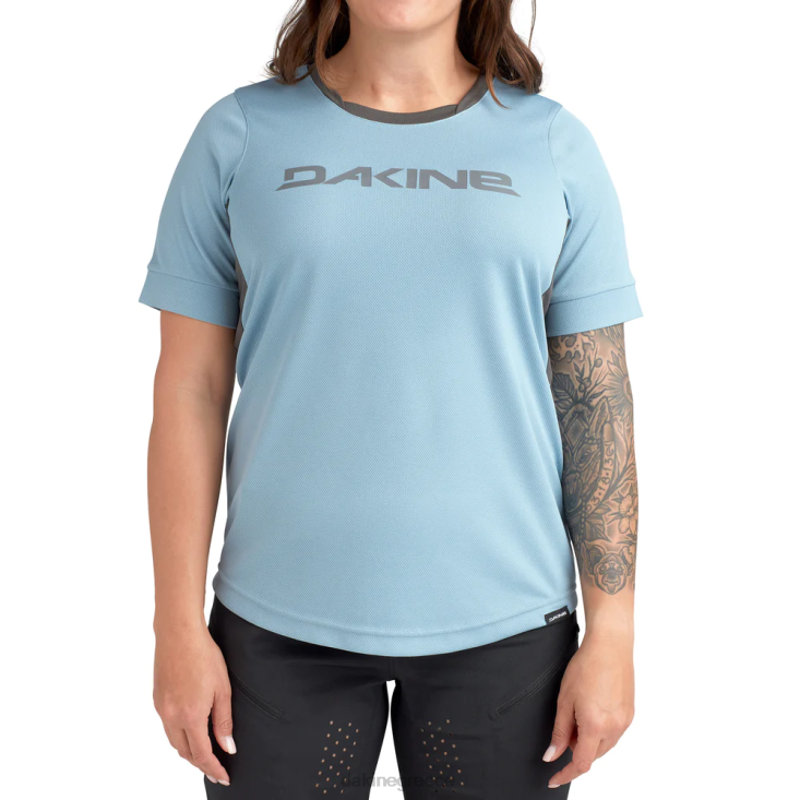 γρ Dakine γυναίκες Thrillium κοντομάνικη φανέλα ποδηλάτου μπλε κορυφογραμμή 4D06T756 είδη ένδυσης