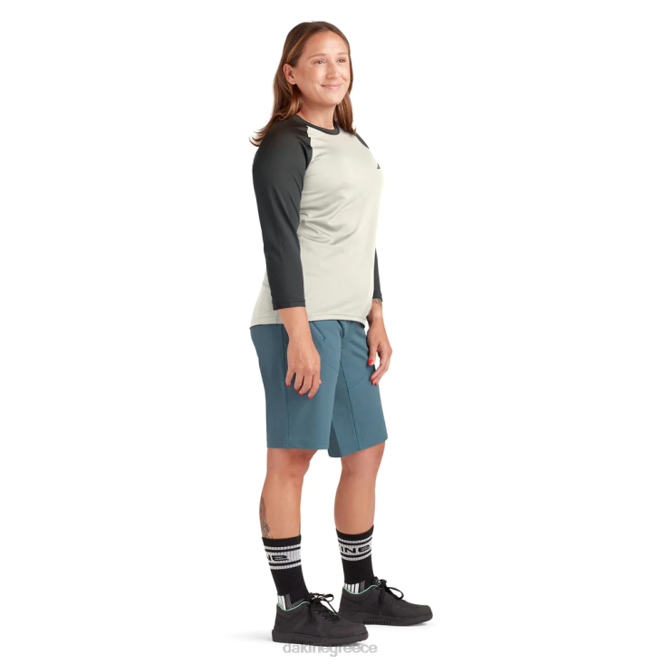 γρ Dakine γυναίκες σύγκλινο φανέλα 3/4 σερφάρετε λευκό 4D06T312 είδη ένδυσης