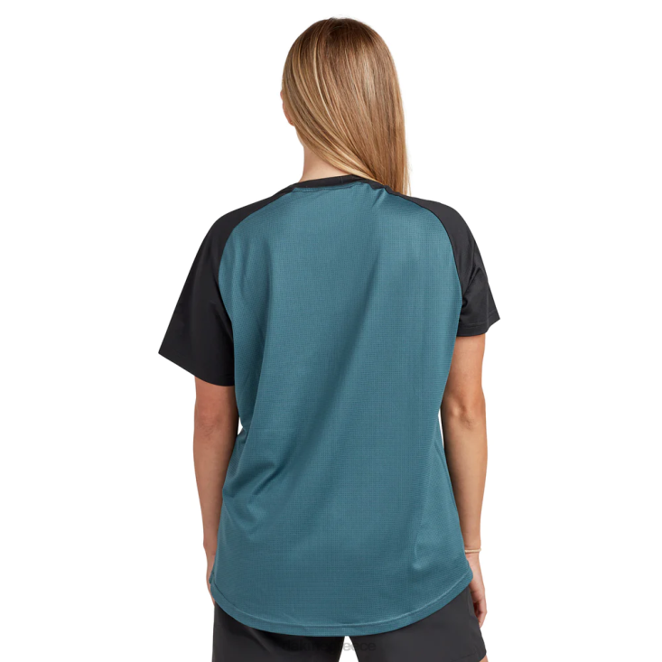 γρ Dakine γυναίκες σύγκλινο κοντομάνικο ζέρσεϊ γαλαξιακό μπλε 4D06T279 είδη ένδυσης