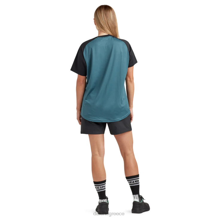 γρ Dakine γυναίκες σύγκλινο κοντομάνικο ζέρσεϊ γαλαξιακό μπλε 4D06T279 είδη ένδυσης