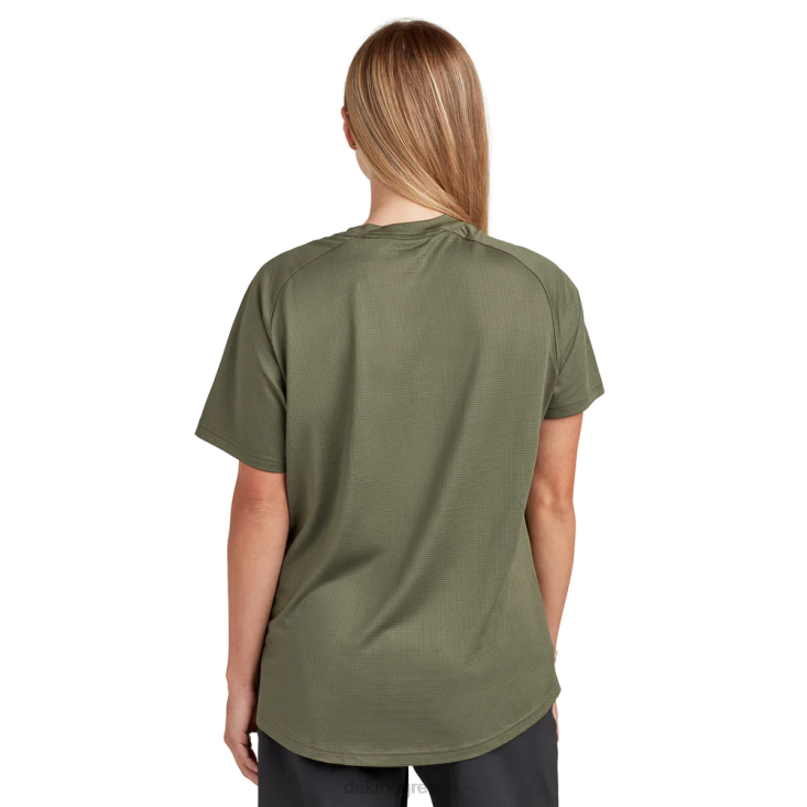 γρ Dakine γυναίκες σύγκλινο κοντομάνικο ζέρσεϊ καναπέ πράσινο 4D06T280 είδη ένδυσης