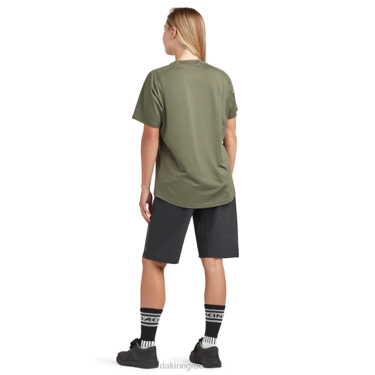 γρ Dakine γυναίκες σύγκλινο κοντομάνικο ζέρσεϊ καναπέ πράσινο 4D06T280 είδη ένδυσης