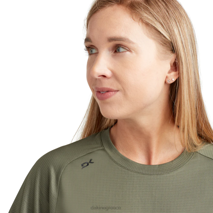 γρ Dakine γυναίκες σύγκλινο κοντομάνικο ζέρσεϊ καναπέ πράσινο 4D06T280 είδη ένδυσης