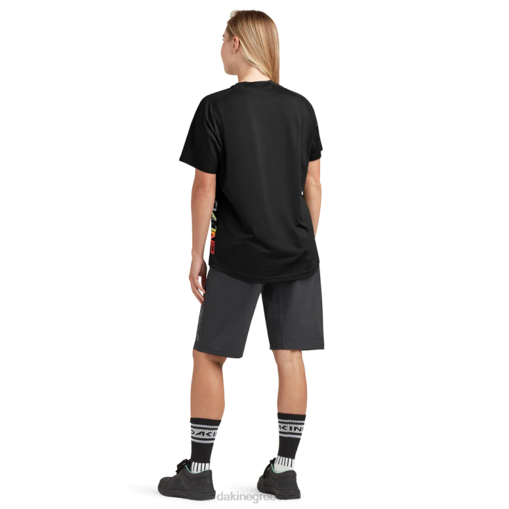 γρ Dakine γυναίκες σύγκλινο κοντομάνικο ζέρσεϊ μαύρη εξέλιξη 4D06T281 είδη ένδυσης