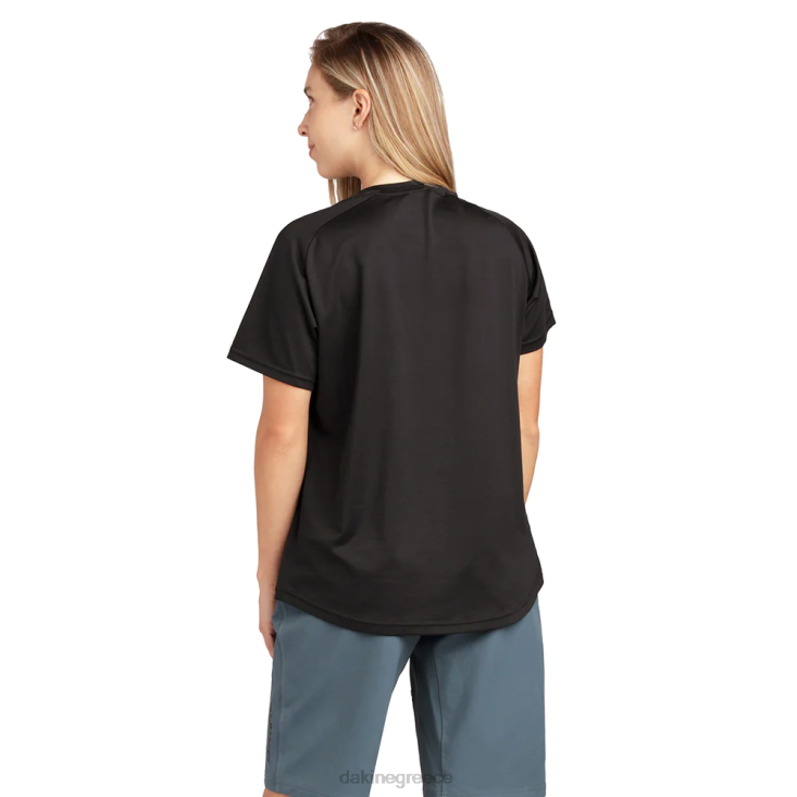 γρ Dakine γυναίκες σύγκλινο κοντομάνικο ζέρσεϊ μαύρος 4D06T282 είδη ένδυσης