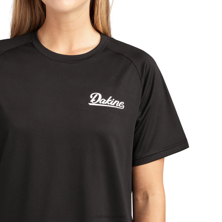 γρ Dakine γυναίκες σύγκλινο κοντομάνικο ζέρσεϊ μαύρος 4D06T282 είδη ένδυσης