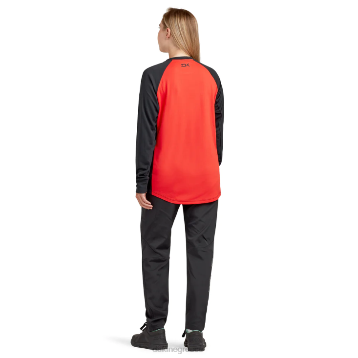 γρ Dakine γυναίκες μακρυμάνικη φανέλα ποδηλάτου Thrillium σκίσιμο κόκκινο 4D06T266 είδη ένδυσης