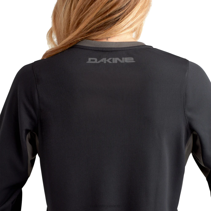 γρ Dakine γυναίκες μακρυμάνικη φανέλα ποδηλάτου Thrillium μαύρος 4D06T270 είδη ένδυσης