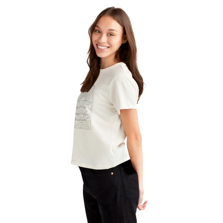 γρ Dakine γυναίκες ολόσωμο κοντομάνικο μπλουζάκι σερφάρετε λευκό 4D06T319 είδη ένδυσης