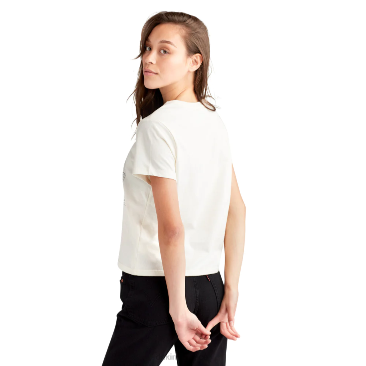 γρ Dakine γυναίκες ολόσωμο κοντομάνικο μπλουζάκι σερφάρετε λευκό 4D06T319 είδη ένδυσης