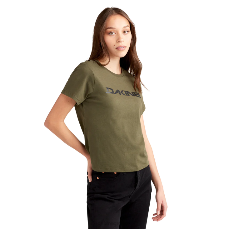 γρ Dakine γυναίκες da rail κοντομάνικο μπλουζάκι ελιά 4D06T299 είδη ένδυσης