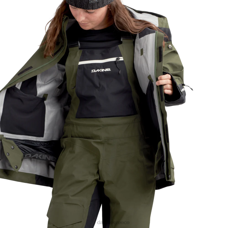 γρ Dakine γυναίκες Μπουφάν stoker gore-tex 3l πράσινο τύρφη 4D06T275 είδη ένδυσης