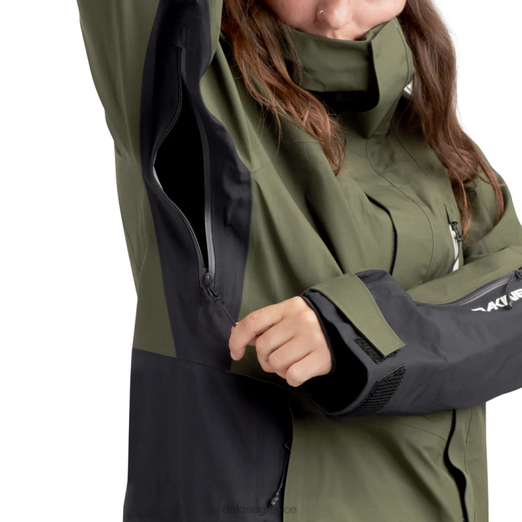 γρ Dakine γυναίκες Μπουφάν stoker gore-tex 3l πράσινο τύρφη 4D06T275 είδη ένδυσης