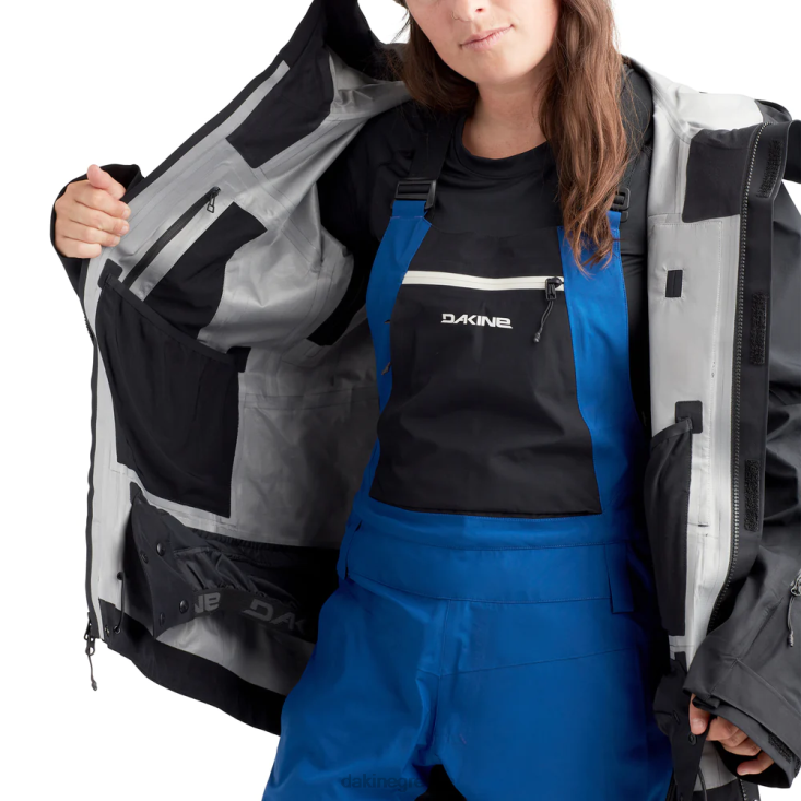 γρ Dakine γυναίκες Μπουφάν stoker gore-tex 3l μαύρο - w22 4D06T278 είδη ένδυσης