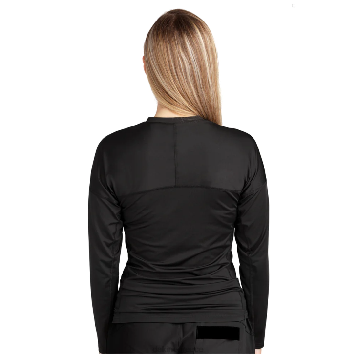 γρ Dakine γυναίκες hd άνετη εφαρμογή μακριά μανίκια rashguard πλήρωμα μαύρο - 22 4D06T348 είδη ένδυσης