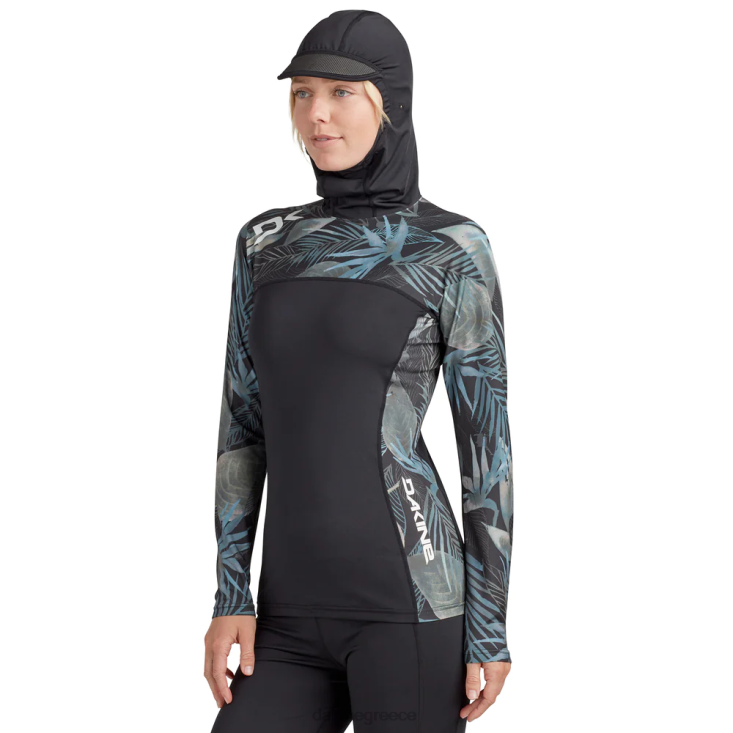 γρ Dakine γυναίκες hd άνετη εφαρμογή rashguard hoodie nahele print 4D06T774 είδη ένδυσης