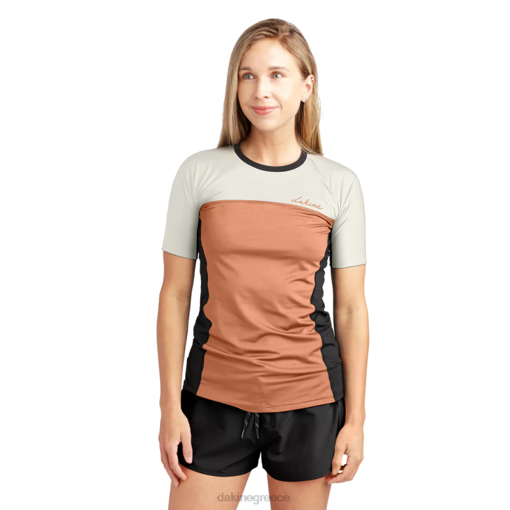 γρ Dakine γυναίκες hd snug fit κοντομάνικο rashguard πλήρωμα κοραλλιογενή ύφαλο 4D06T335 είδη ένδυσης