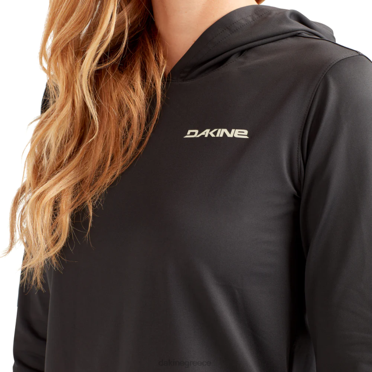 γρ Dakine γυναίκες mission loose εφαρμογή με μακριά μανίκια rashguard hoodie μαύρος 4D06T289 είδη ένδυσης