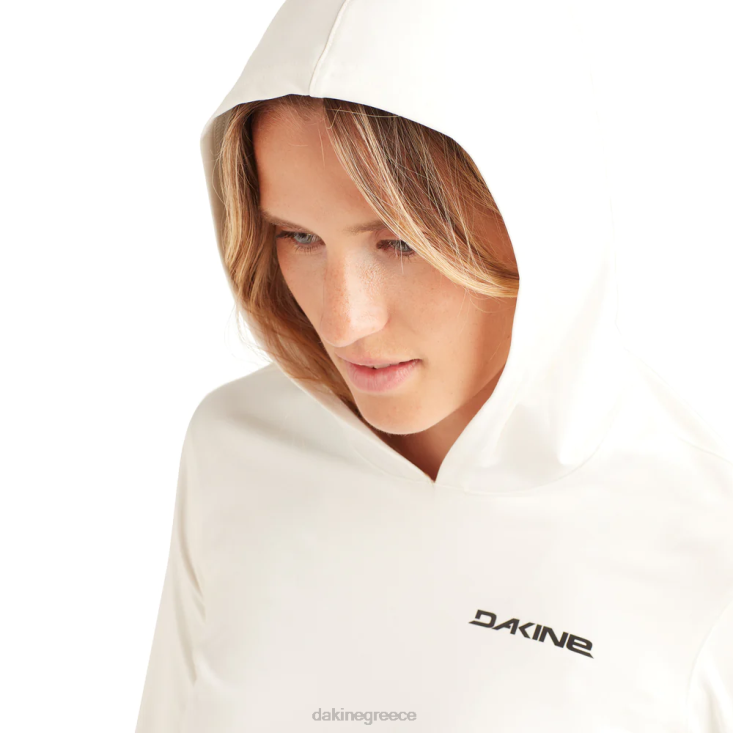 γρ Dakine γυναίκες mission loose εφαρμογή με μακριά μανίκια rashguard hoodie σερφάρετε λευκό 4D06T290 είδη ένδυσης