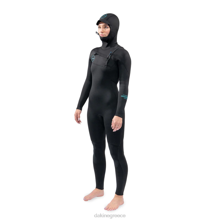 γρ Dakine γυναίκες mission στήθος με φερμουάρ φόρμα με κουκούλα 6/5/4mm μαύρος 4D06T745 είδη ένδυσης