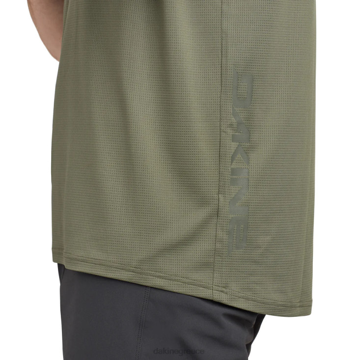 γρ Dakine άνδρες σύγκλινο κοντομάνικο τζέρσεϊ ποδηλάτου καναπέ πράσινο 4D06T132 είδη ένδυσης