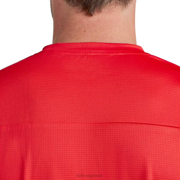 γρ Dakine άνδρες σύγκλινο μακρυμάνικο φανέλα ποδηλάτου σκίσιμο κόκκινο 4D06T140 είδη ένδυσης