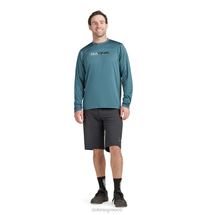 γρ Dakine άνδρες σύγκλινο μακρυμάνικο φανέλα ποδηλάτου γαλαξιακό μπλε 4D06T142 είδη ένδυσης