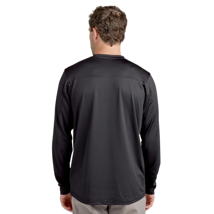 γρ Dakine άνδρες σύγκλινο μακρυμάνικο φανέλα ποδηλάτου μαύρος 4D06T144 είδη ένδυσης