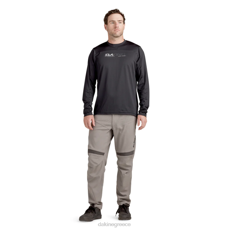 γρ Dakine άνδρες σύγκλινο μακρυμάνικο φανέλα ποδηλάτου μαύρος 4D06T144 είδη ένδυσης