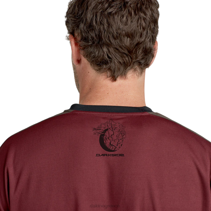 γρ Dakine άνδρες σκουρόχρωμη φανέλα με μακριά μανίκια βυσσινί προσγείωση 4D06T158 είδη ένδυσης