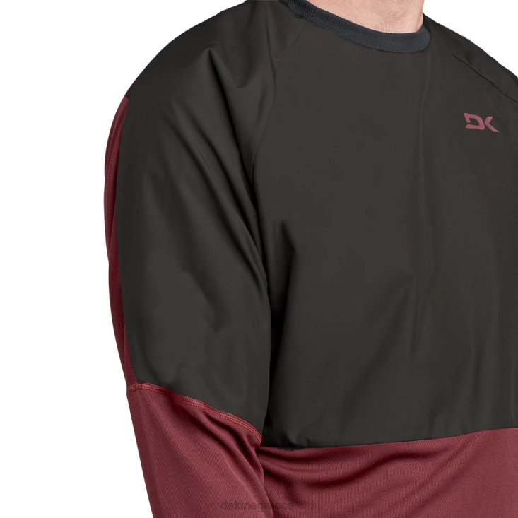 γρ Dakine άνδρες σκουρόχρωμη φανέλα με μακριά μανίκια βυσσινί προσγείωση 4D06T158 είδη ένδυσης