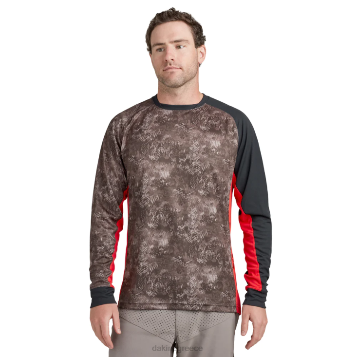 γρ Dakine άνδρες μακρυμάνικη φανέλα ποδηλάτου Thrillium print hasher 4D06T156 είδη ένδυσης
