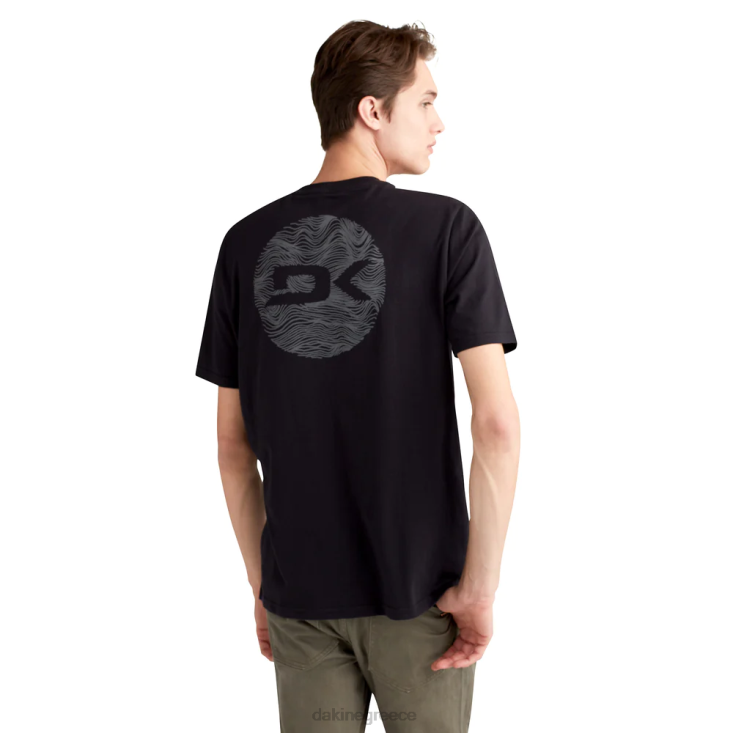 γρ Dakine άνδρες κοντομάνικο μπλουζάκι παγκόσμιων κυμάτων μαύρος 4D06T212 είδη ένδυσης