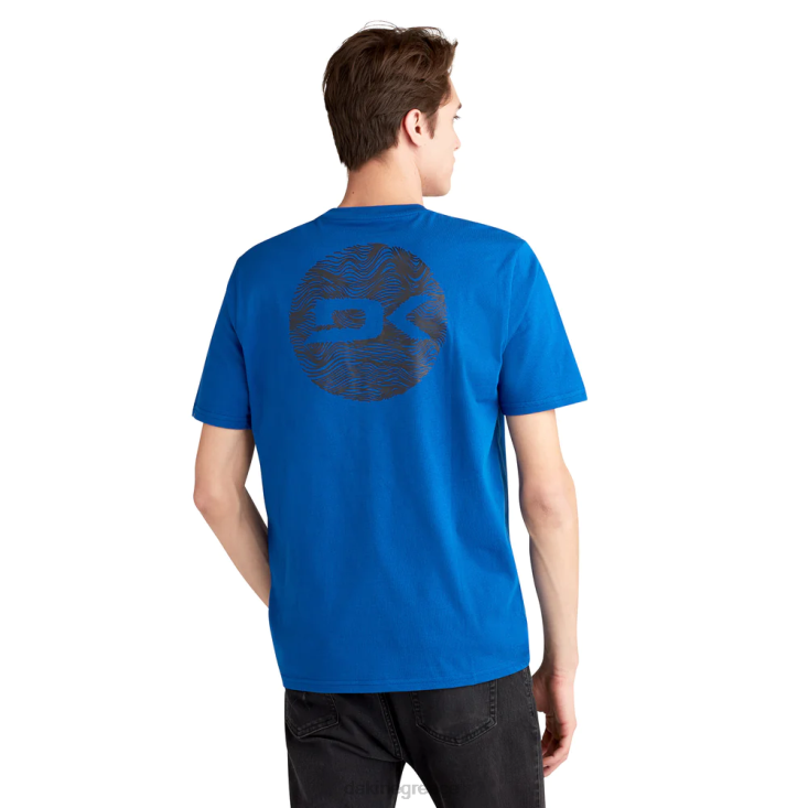 γρ Dakine άνδρες κοντομάνικο μπλουζάκι παγκόσμιων κυμάτων μπλε της υπερμαρίνας 4D06T213 είδη ένδυσης