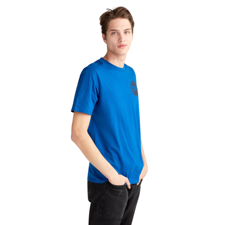 γρ Dakine άνδρες κοντομάνικο μπλουζάκι παγκόσμιων κυμάτων μπλε της υπερμαρίνας 4D06T213 είδη ένδυσης