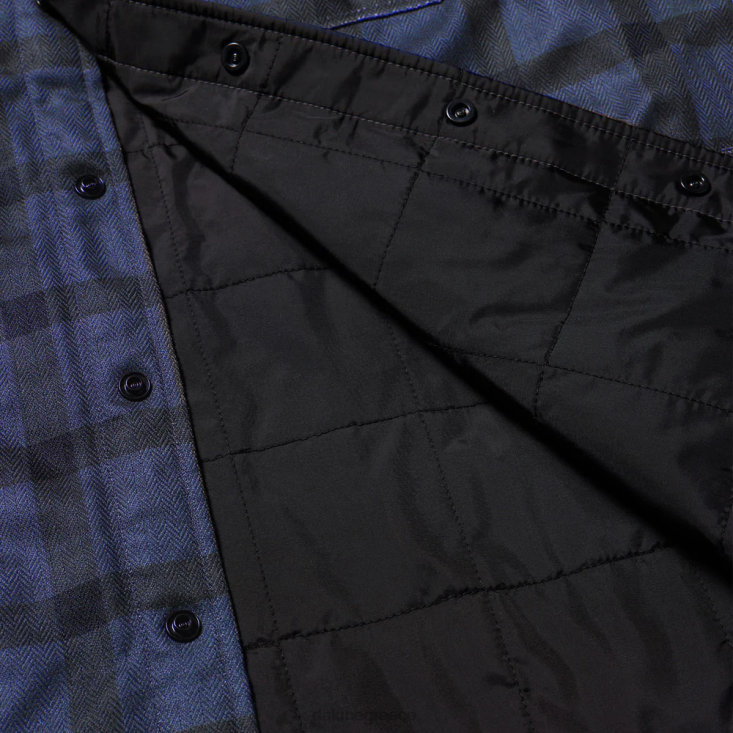 γρ Dakine άνδρες φανέλα με μόνωση φορτιστή ναυτικό καρό 4D06T62 είδη ένδυσης