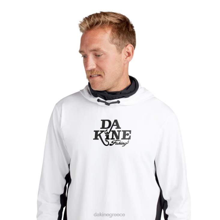 γρ Dakine άνδρες φούτερ με μακρυμάνικο φούτερ με φαρδιά εφαρμογή αληθινό λευκό 4D06T220 είδη ένδυσης