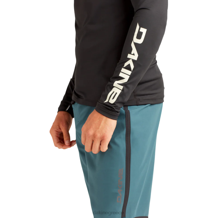 γρ Dakine άνδρες hd άνετη εφαρμογή μακριά μανίκια rashguard πλήρωμα μαύρο - 22 4D06T230 είδη ένδυσης