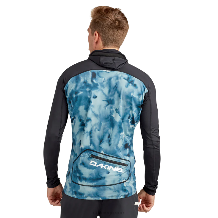 γρ Dakine άνδρες hd άνετη εφαρμογή με μακριά μανίκια rashguard hoodie εκτύπωση indigogo 4D06T235 είδη ένδυσης