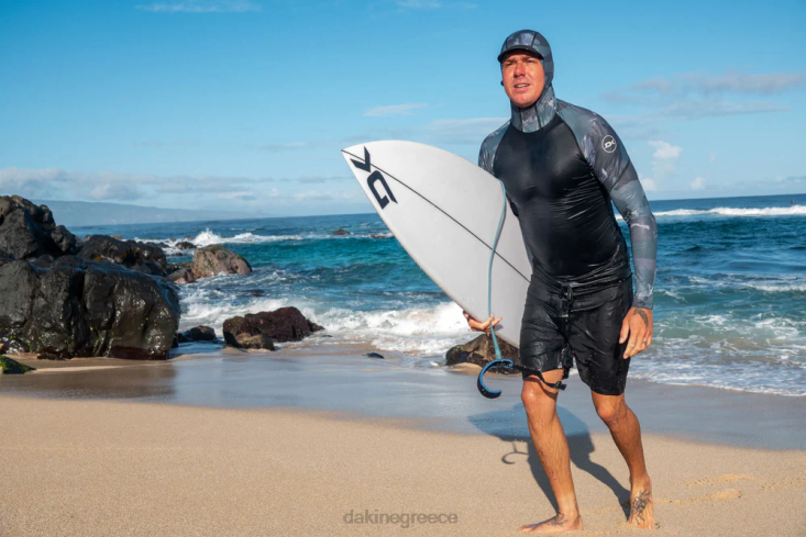 γρ Dakine άνδρες hd άνετη εφαρμογή με μακριά μανίκια rashguard hoodie nahele print 4D06T234 είδη ένδυσης