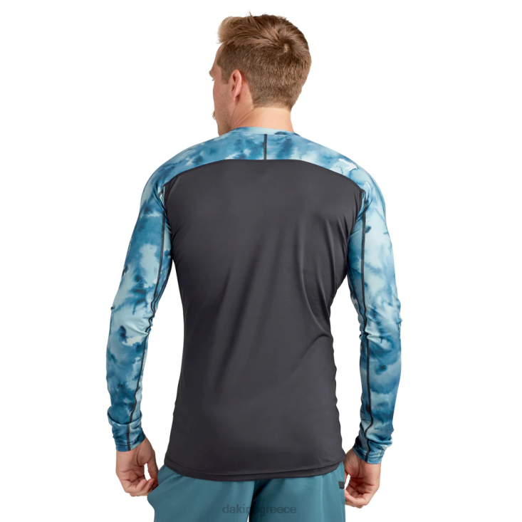 γρ Dakine άνδρες hd άνετη εφαρμογή μακριά μανίκια rashguard πλήρωμα εκτύπωση indigogo 4D06T228 είδη ένδυσης