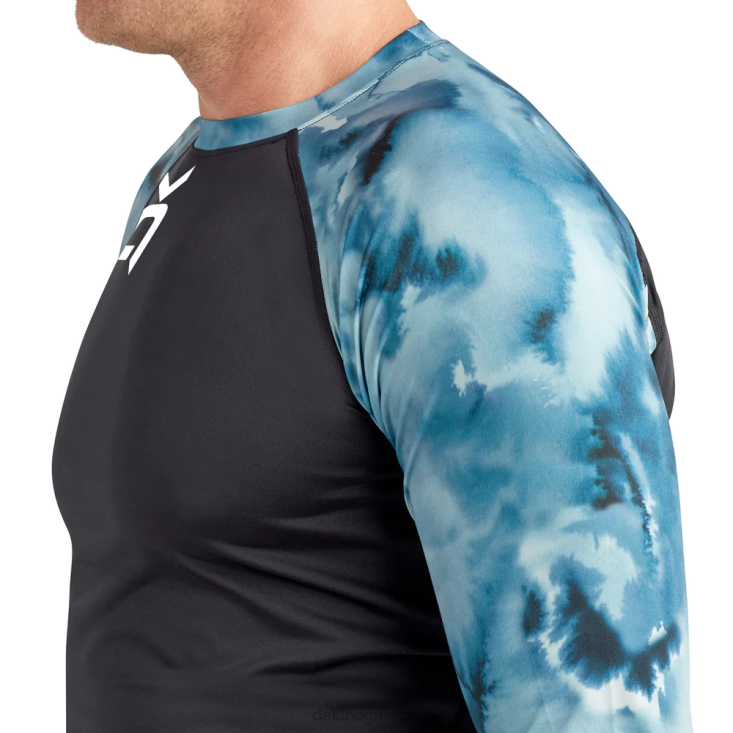 γρ Dakine άνδρες hd άνετη εφαρμογή μακριά μανίκια rashguard πλήρωμα εκτύπωση indigogo 4D06T228 είδη ένδυσης