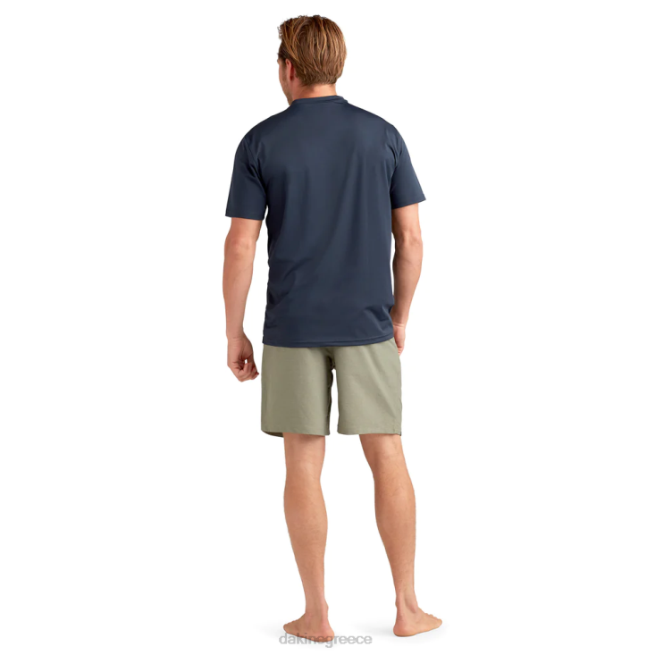 γρ Dakine άνδρες ρίζες χαλαρή εφαρμογή κοντομάνικο rashguard πλήρωμα μελάνι 4D06T237 είδη ένδυσης