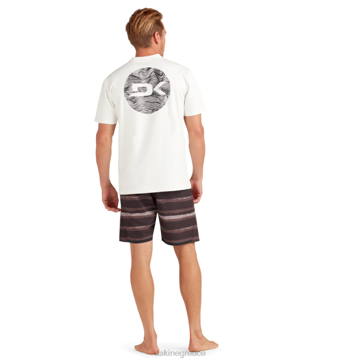 γρ Dakine άνδρες αποστολή χαλαρή εφαρμογή κοντομάνικο rashguard πλήρωμα σερφάρετε λευκό 4D06T245 είδη ένδυσης