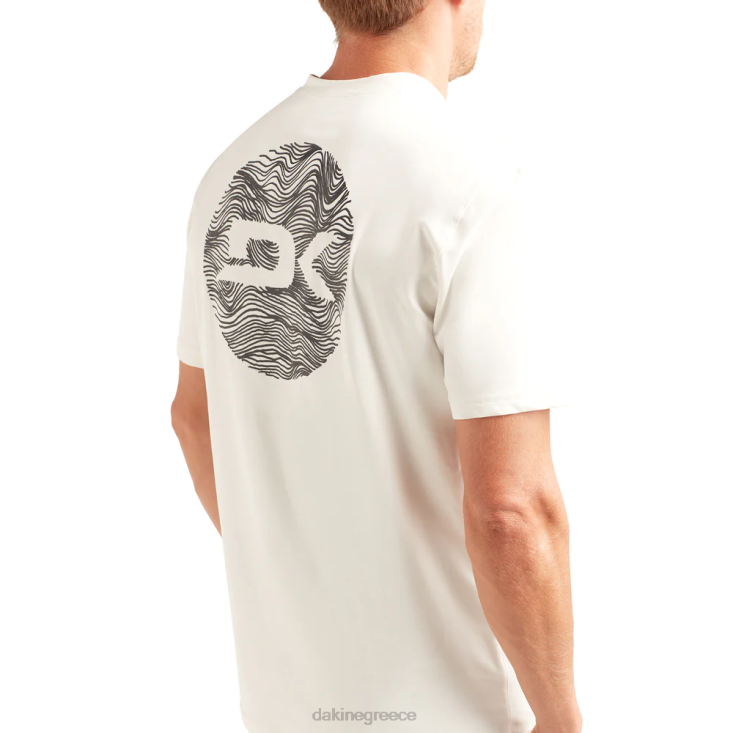 γρ Dakine άνδρες αποστολή χαλαρή εφαρμογή κοντομάνικο rashguard πλήρωμα σερφάρετε λευκό 4D06T245 είδη ένδυσης